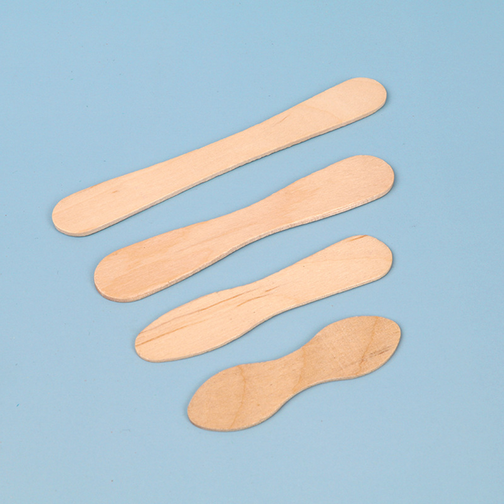 Art Craft With Ice Cream Stick - 天然木のアイススティック,50または100個,食品品質,フラットプディングケーキ,健康,実用的なノベルティ,手工芸品