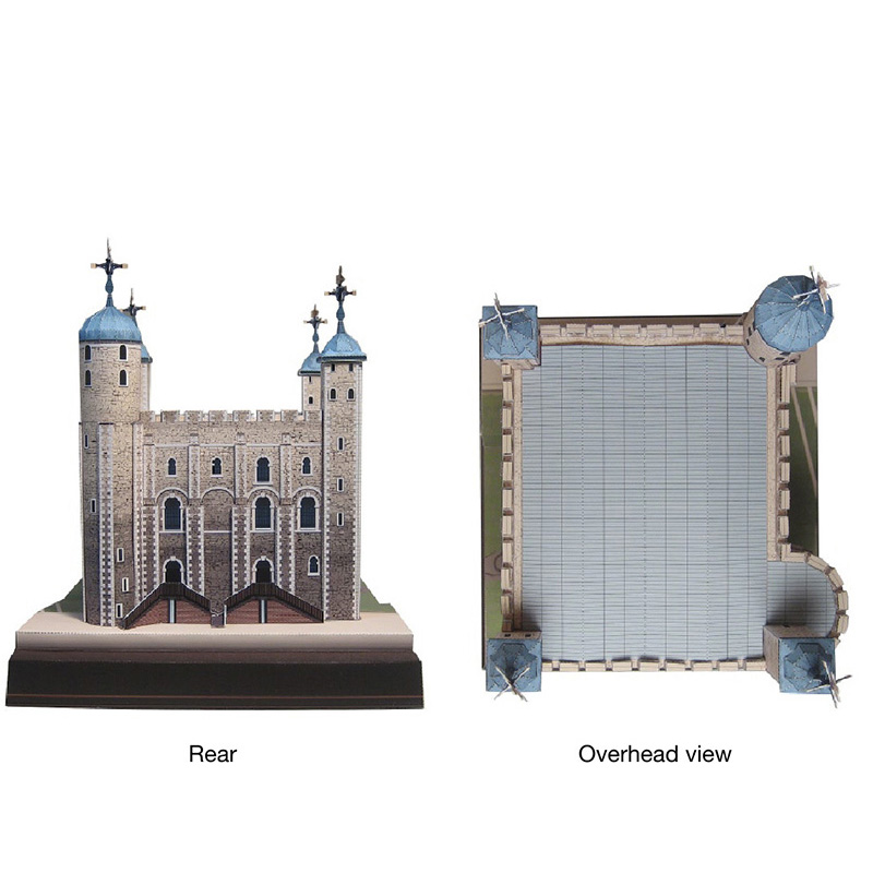 オランダの町3D紙モデルハウス文鎮DIYアート北極圏の10代 - Art Craft With Cardboard のレビューと価格