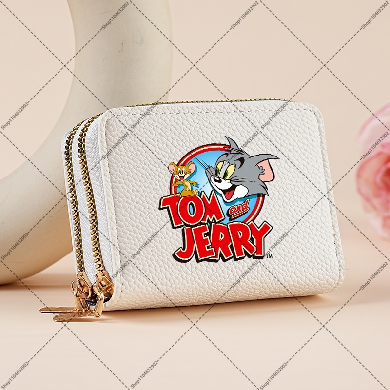 トムとジェリーかわいいカードホルダー財布漫画アニメ柄プリント - Art Craft Bag のレビューと価格