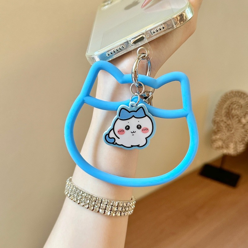 チイカワエド キュートでクリエイティブな透かし模様キーホルダ - Art Craft Bag のレビューと価格
