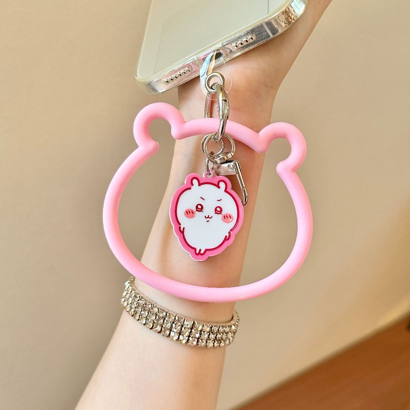 チイカワエド キュートでクリエイティブな透かし模様キーホルダ - Art Craft Bag のレビューと価格