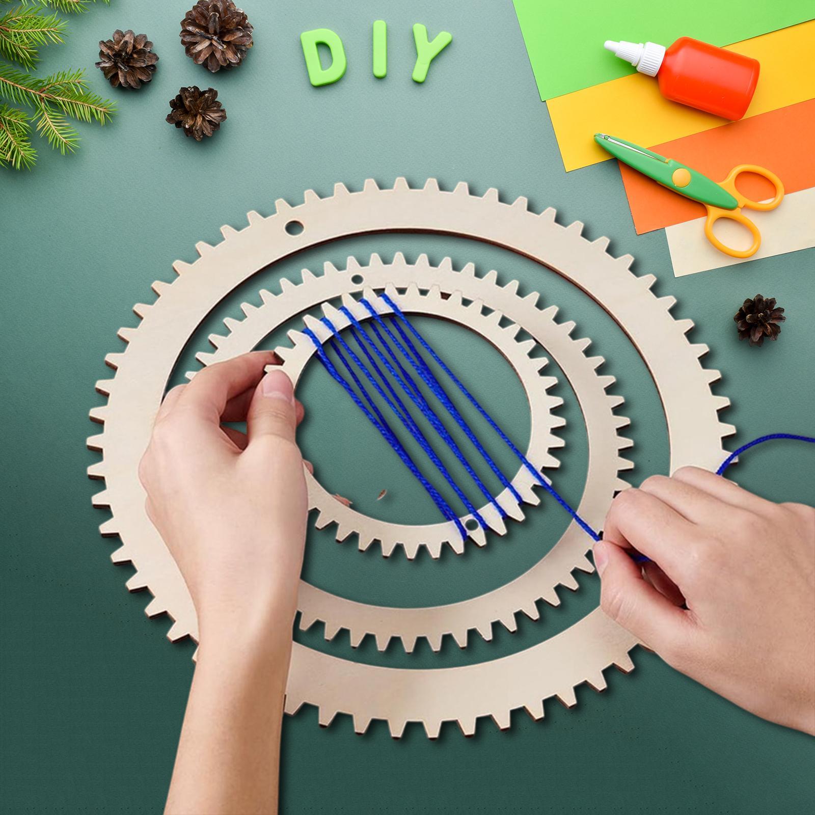 DIY織機キット 木製フレーム アートクラフトツール 家庭装 - Art Craft For Kids のレビューと価格