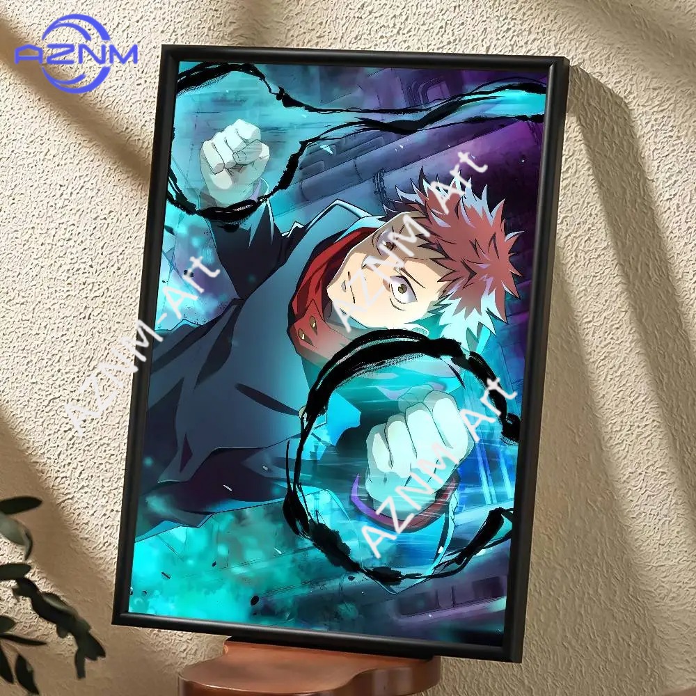 1pc 呪術廻戦絵画ホームリビングルームアートクラフトポスタ - Art Craft Painting のレビューと価格