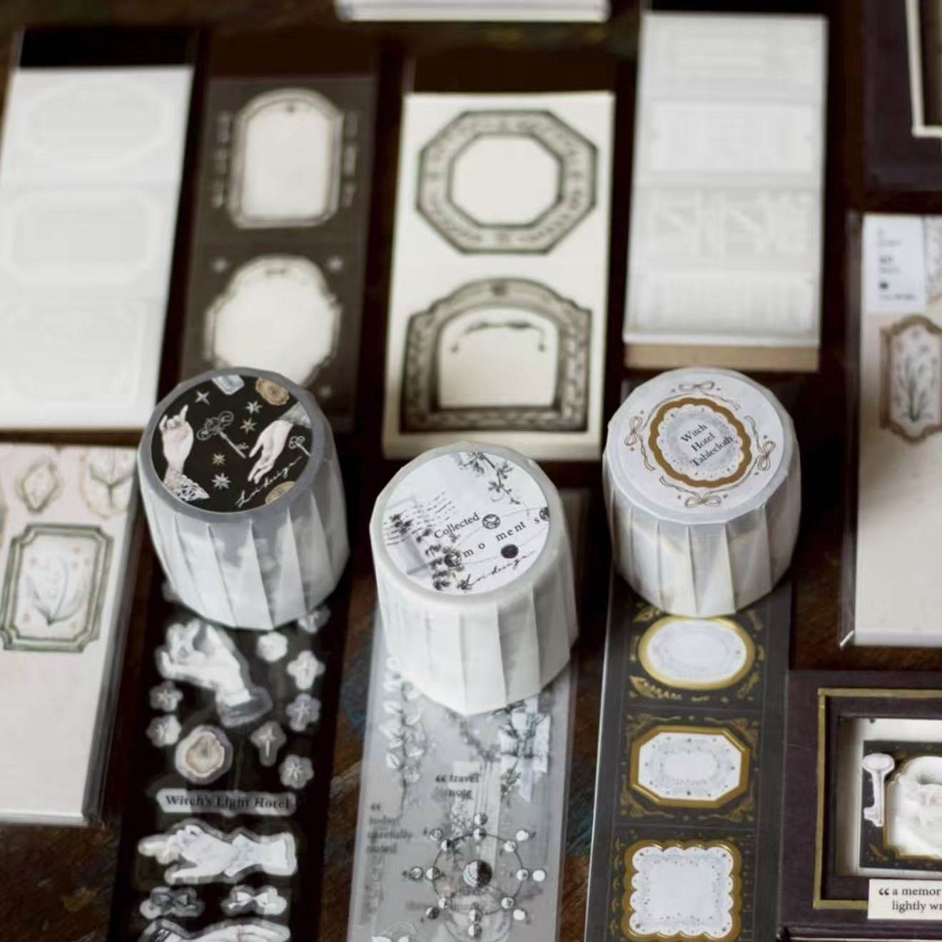 Loidesign ヴィンテージ魔女の光ホテル和紙テーププラ - Washi Tape Rolls のレビューと価格