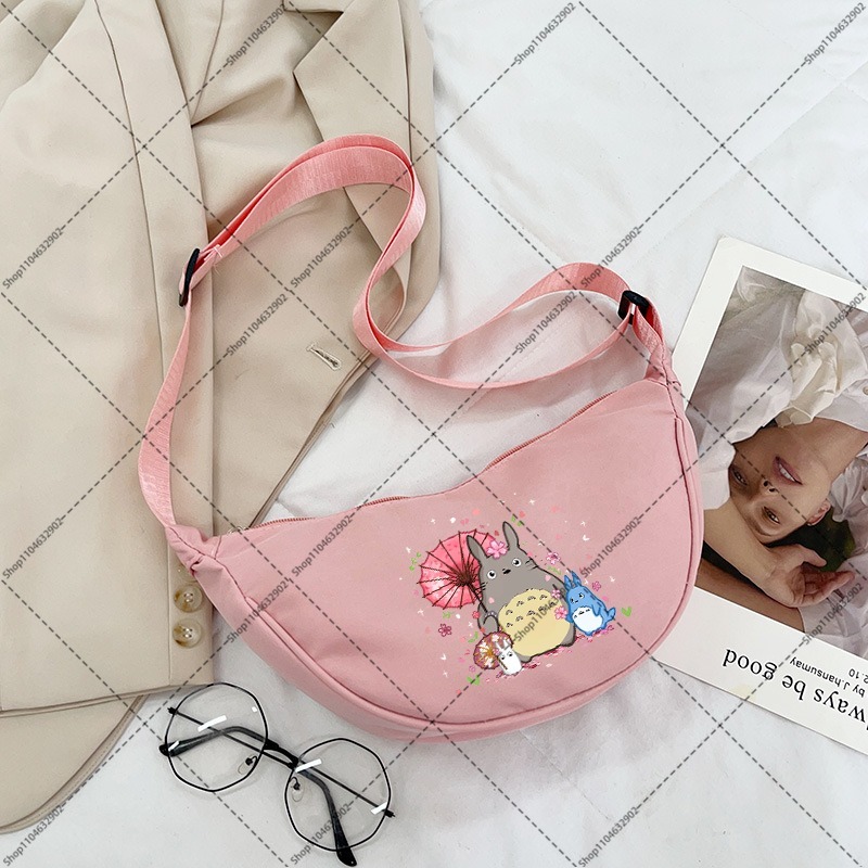 トトロクロスボディバッグ女性用かわいい漫画アニメパターンプリ - Art Craft Bag のレビューと価格