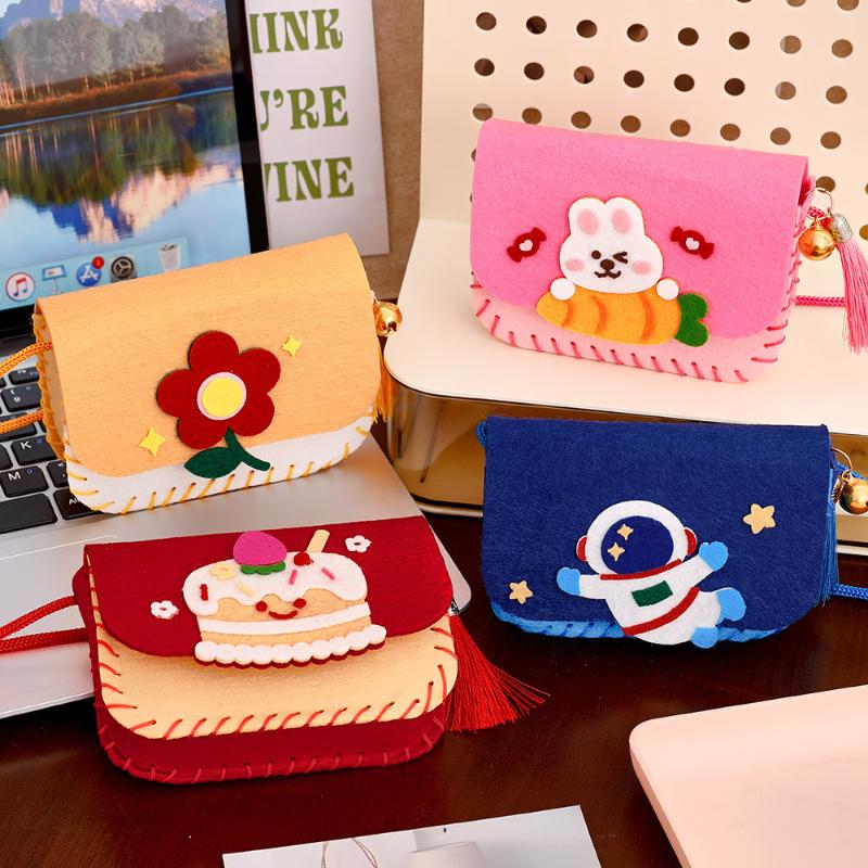 子供用フェルトバッグ製作キット DIYソーイングおもちゃ ア - Art Craft For Kindergarten のレビューと価格