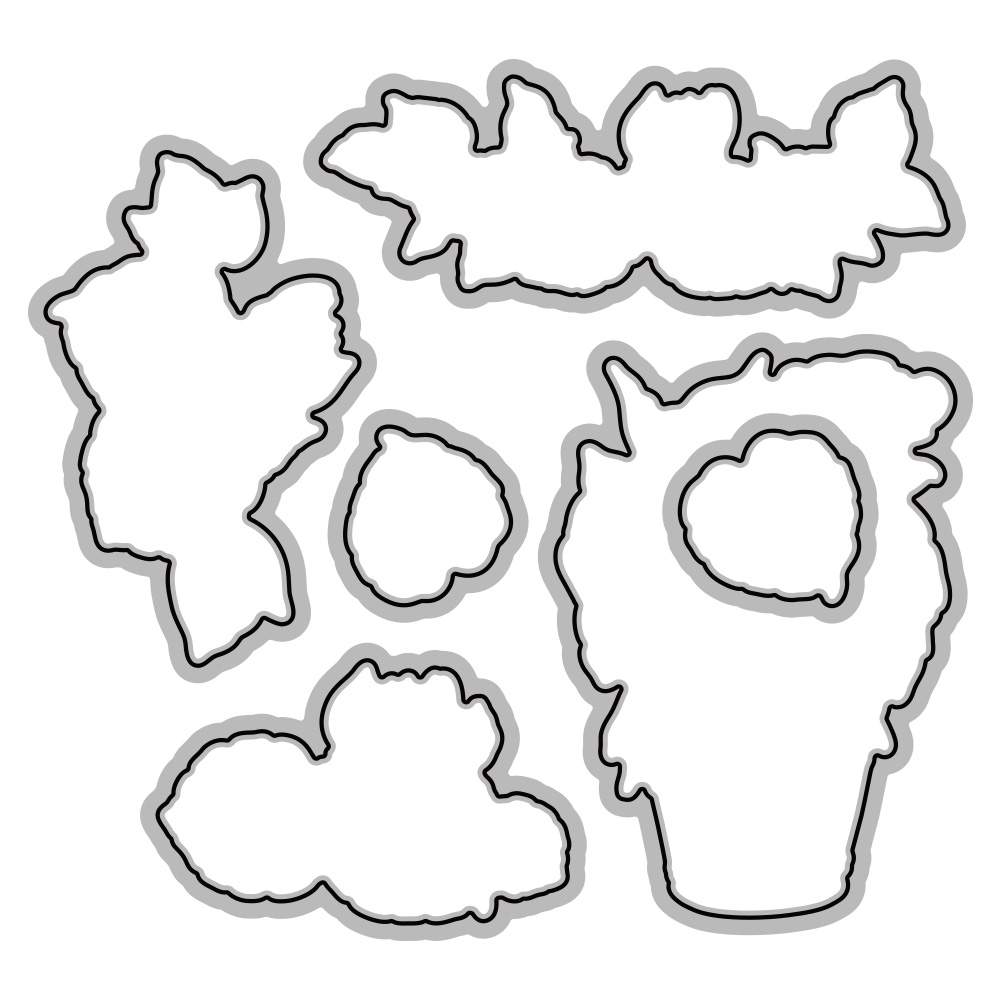 缶詰-天然木の枝を切るための金属製のカッティングダイ,透明な - Rubber Stamp Blank のレビューと価格