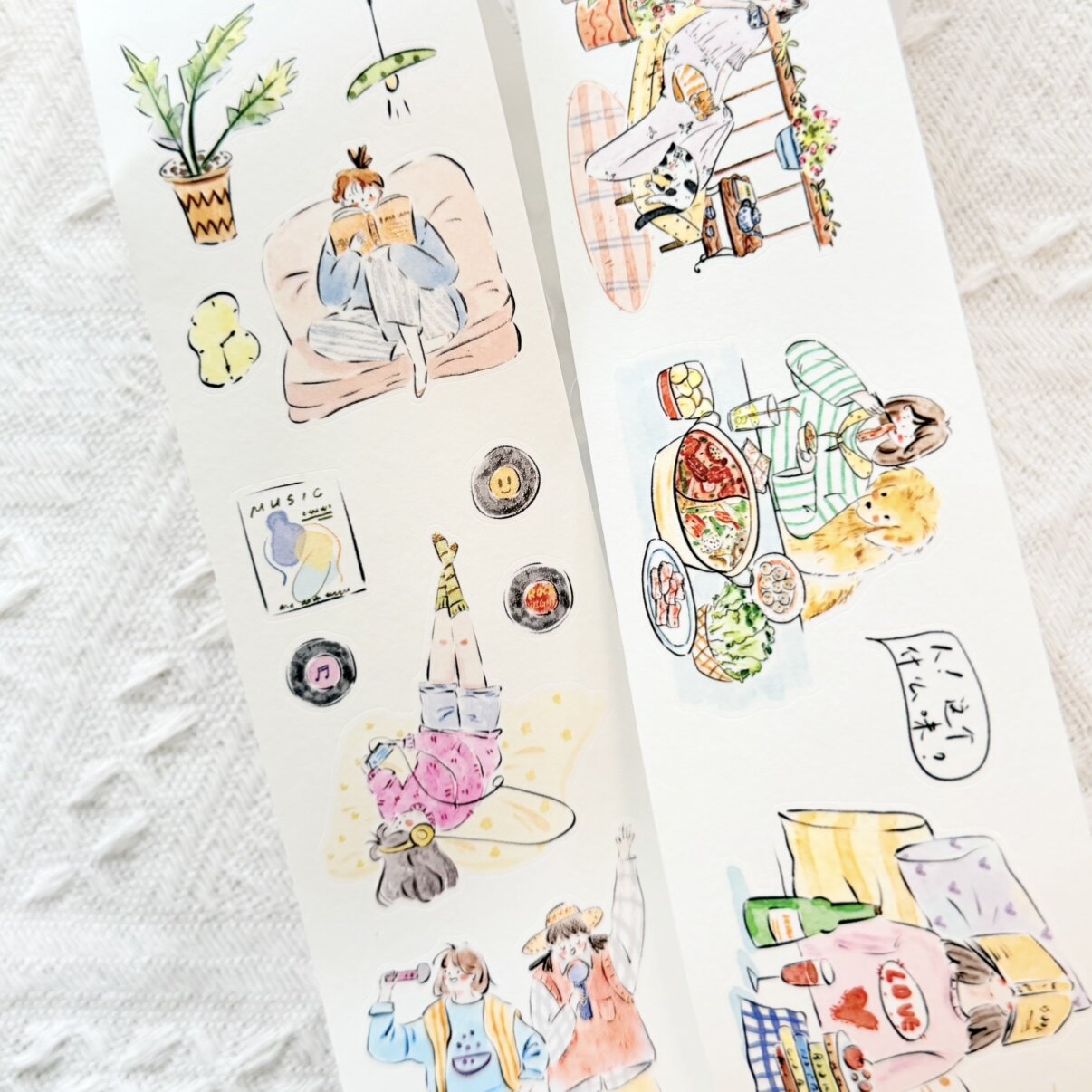 リンスタジオ ヴィンテージ ステイアットホームノート 和紙テ - Washi Tape Rolls のレビューと価格