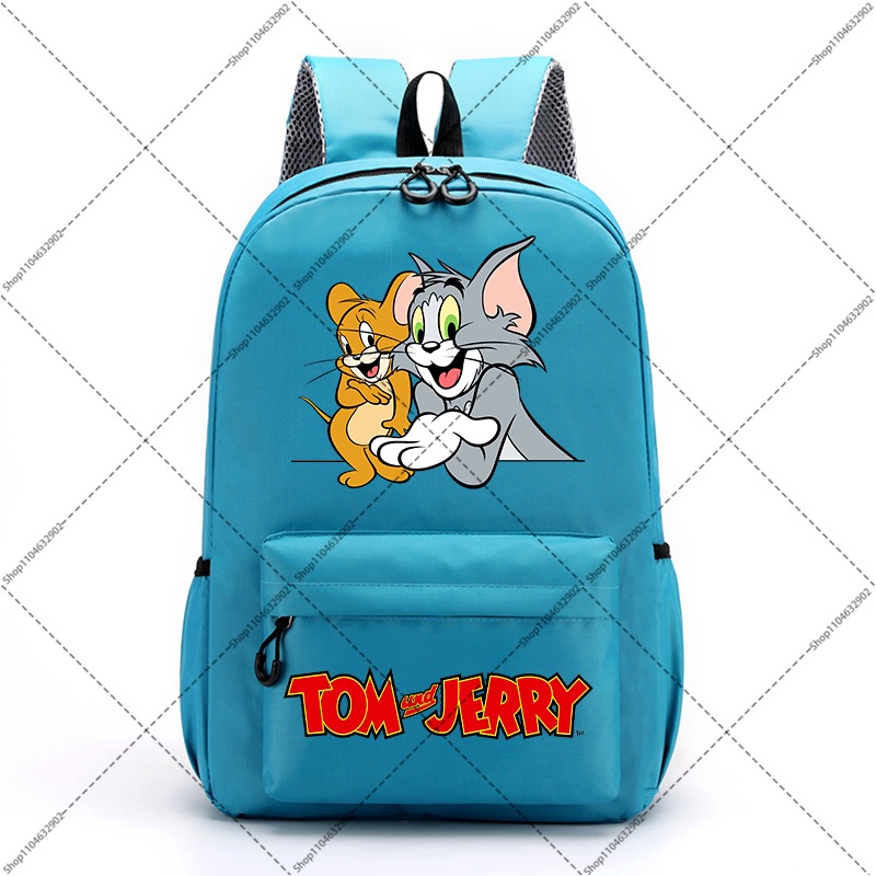 トムとジェリー学生スクールバッグ漫画アニメパターンプリントバ - Art Craft Bag のレビューと価格