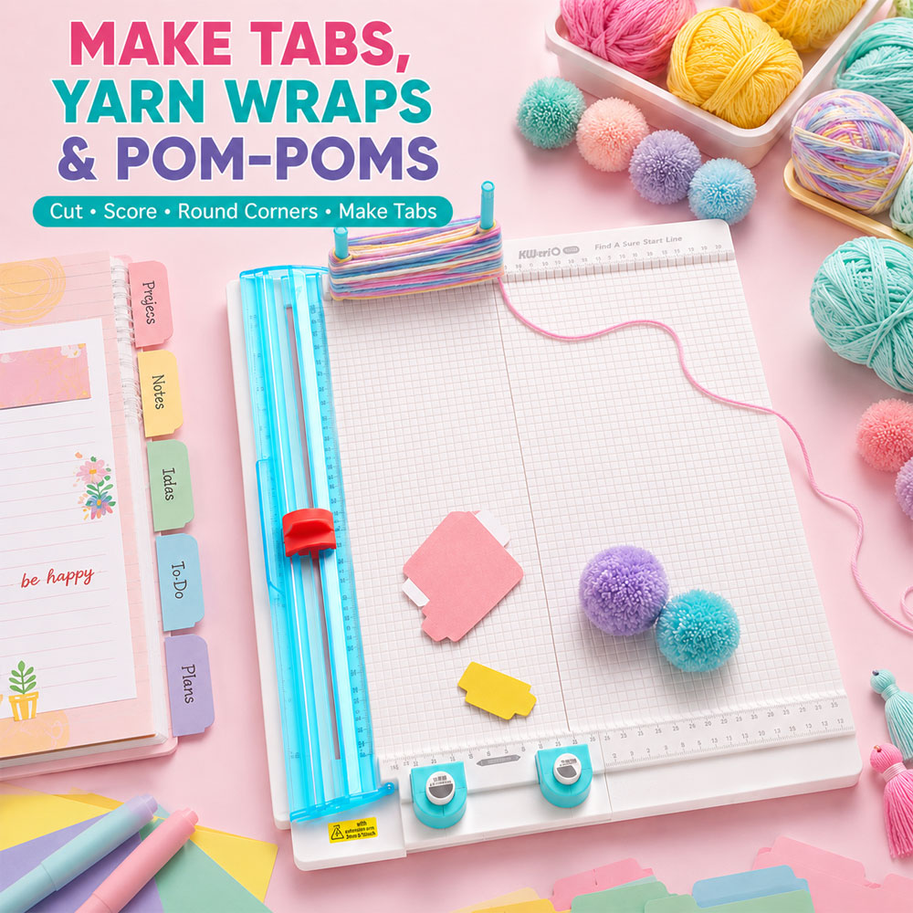7-in-1ペーパーカッター＆スコアリングボード、10枚用折 - Art Craft With Cardboard のレビューと価格