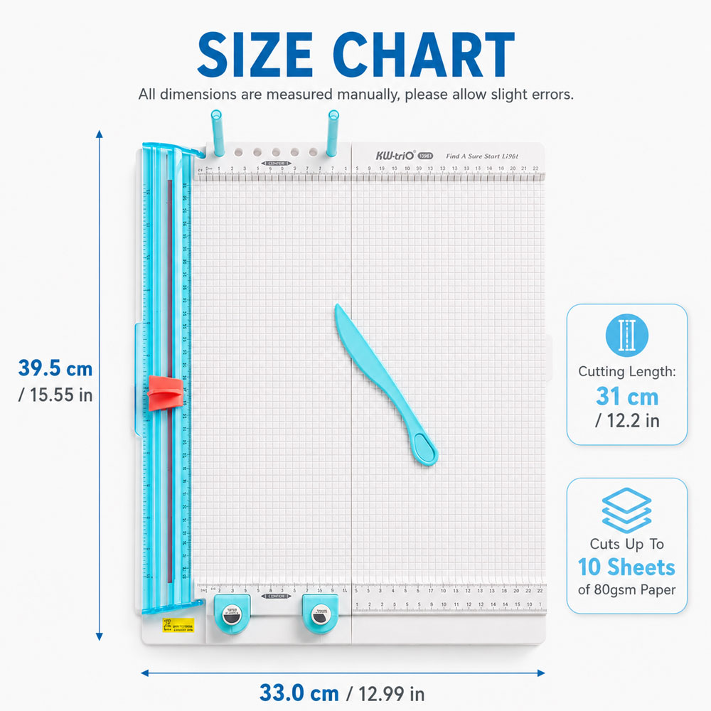 7-in-1ペーパーカッター＆スコアリングボード、10枚用折 - Art Craft With Cardboard のレビューと価格