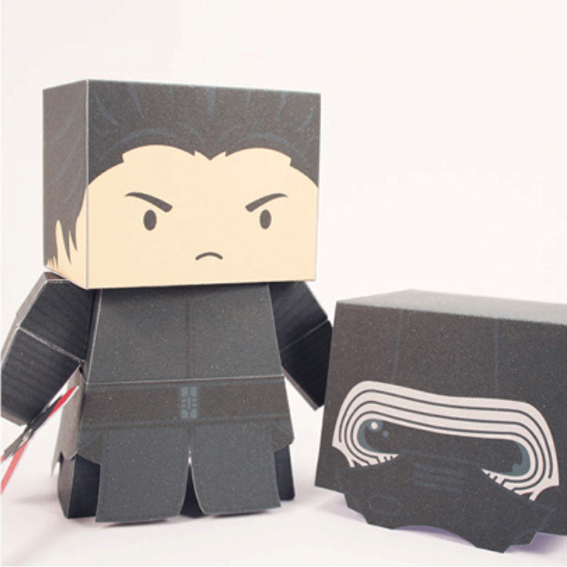 子供と大人のための紙のミニ3Dキューブ,手作りの紙のフィギュ - Art Craft With Cardboard のレビューと価格