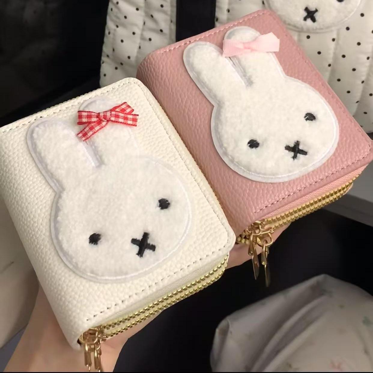 ミッフィー柄シンプルファッションポータブルショートコインパー - Art Craft Bag のレビューと価格