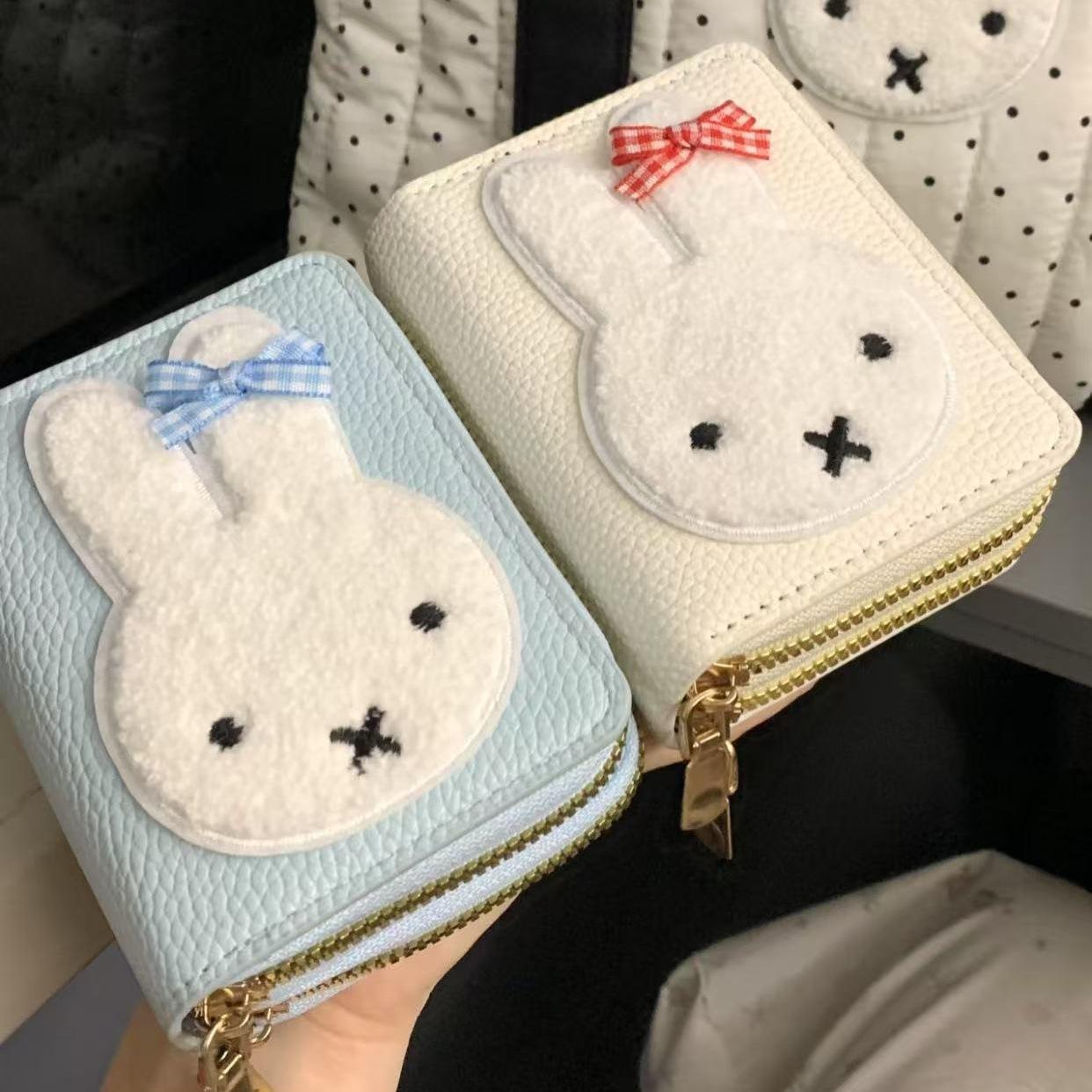 ミッフィー柄シンプルファッションポータブルショートコインパー - Art Craft Bag のレビューと価格