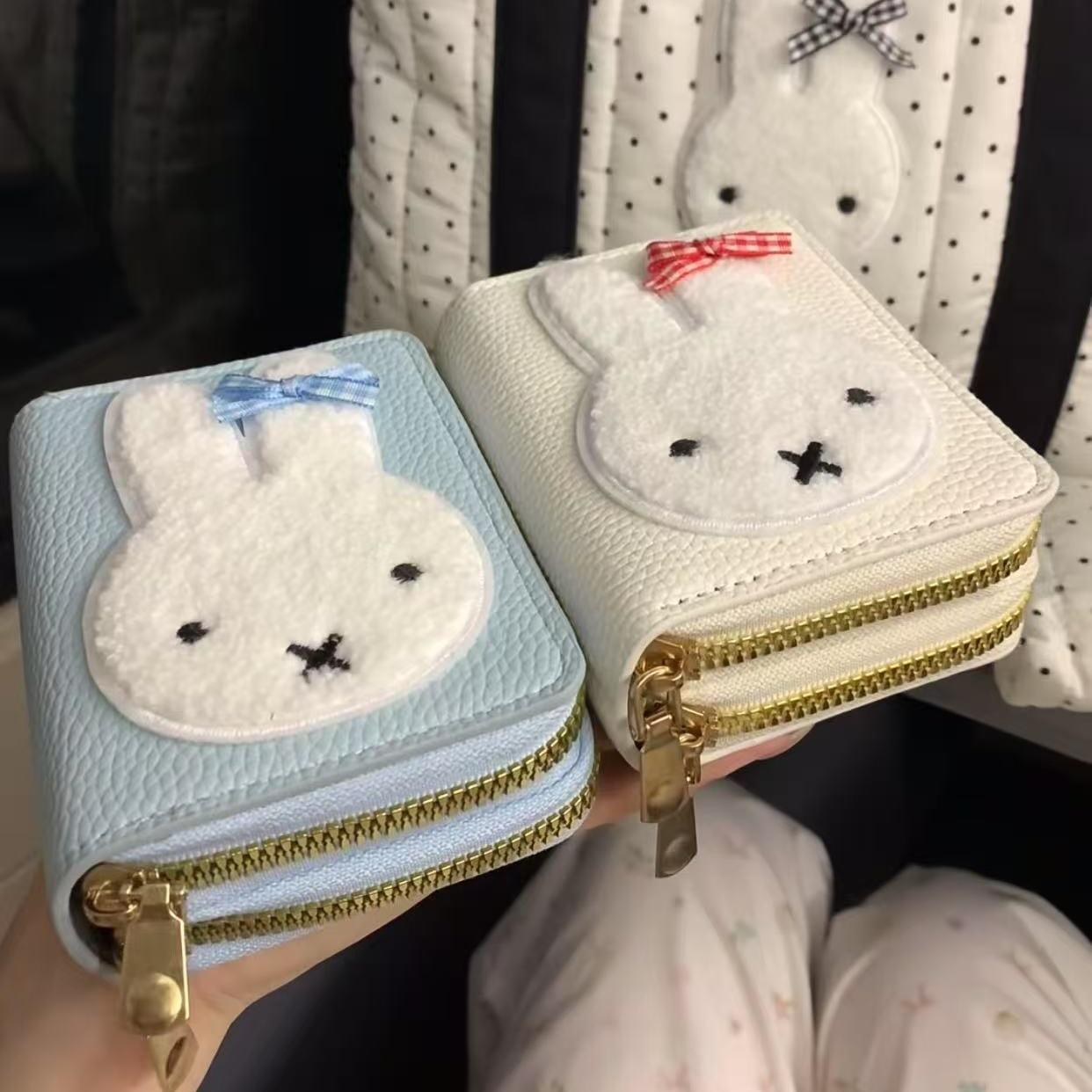 ミッフィー柄シンプルファッションポータブルショートコインパー - Art Craft Bag のレビューと価格