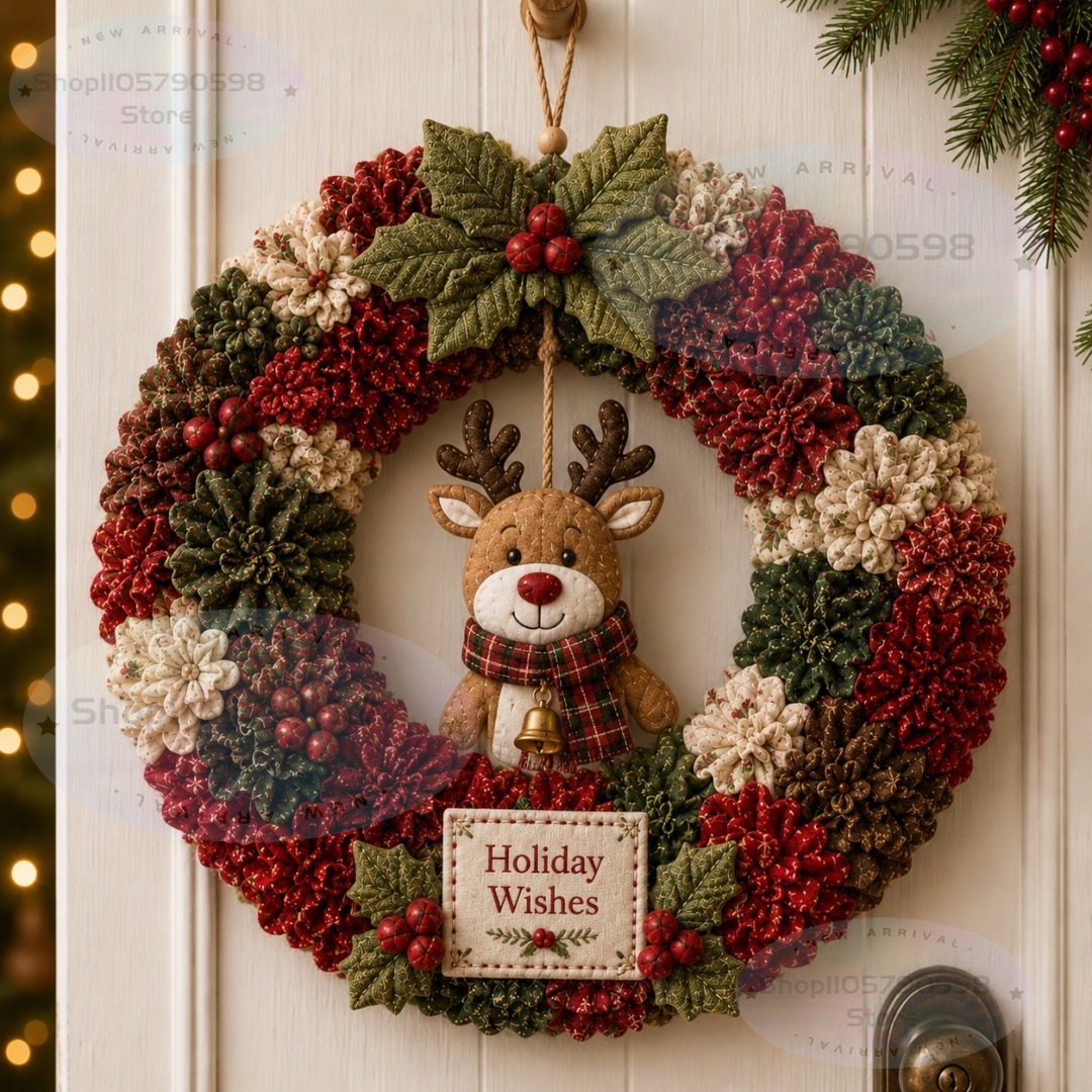 3DファブリックポケリースDIYキット、大人向けクリスマスリ - Art Craft Kits のレビューと価格