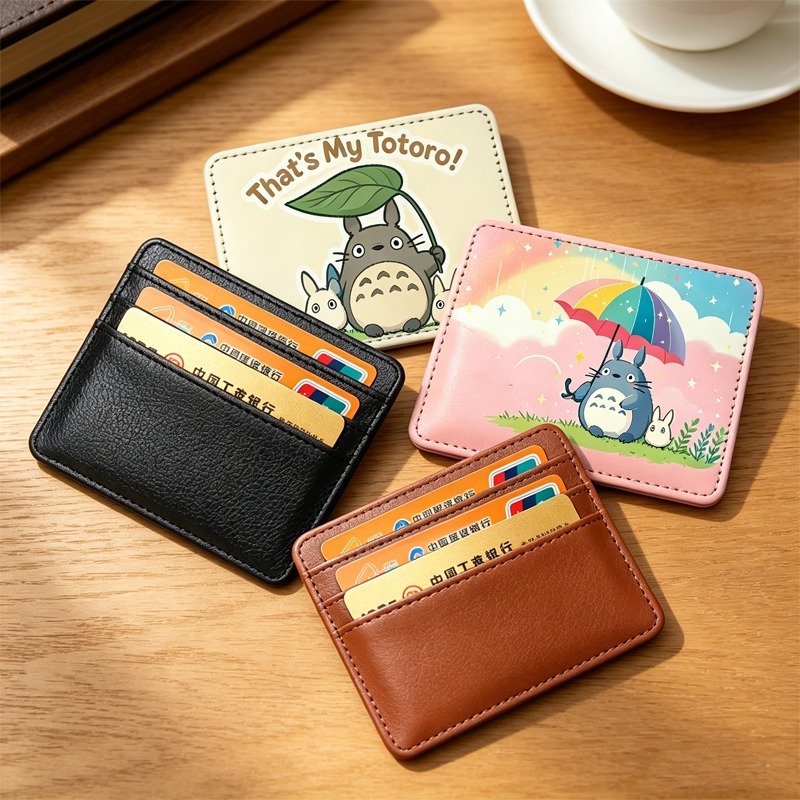 トトロのかわいいスリムIDカード＆銀行カードホルダー財布、男 - Art Craft Bag のレビューと価格